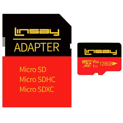 High Speed Micro SD Card 128GB V30 4K ULTRA HD - Super Arbor