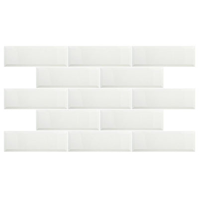 Merola Tile Santorini Loft Blanco 4 in. x 11-7/8 in. Ceramic Subway Wall Tile (12.17 sq. ft. / case) - Super Arbor