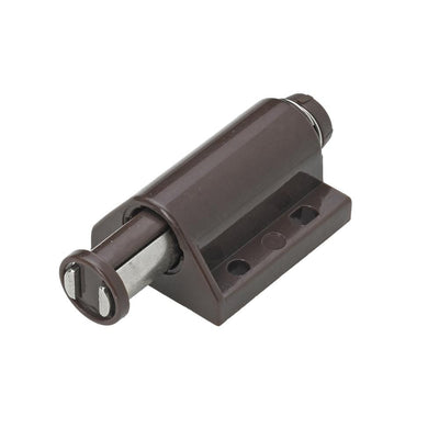 Single Magnetic Touch Latch, Brown (1-Pack) - Super Arbor