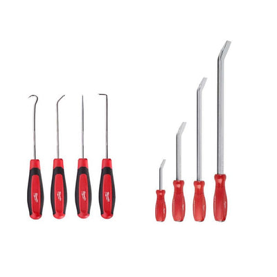 Pry Bar Set with Hook and Pick Set (8-Piece) - Super Arbor