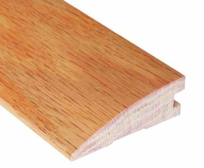 Red Oak Natural 3/8 in. Thick x 1.562 in. Wide x 78 in. Length Flush-Mount Reducer Molding - Super Arbor